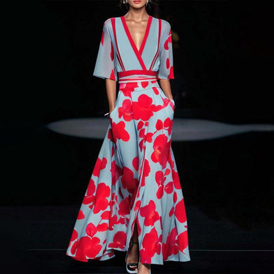 Marlene | Elegantes Maxikleid mit modernem Design