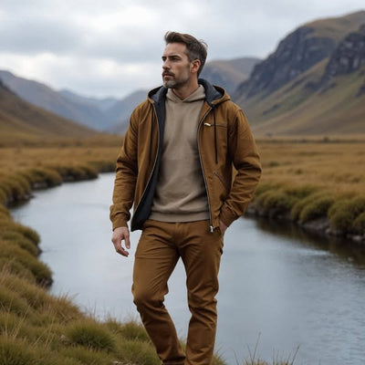 Martin | Warme Jacke mit Kapuze