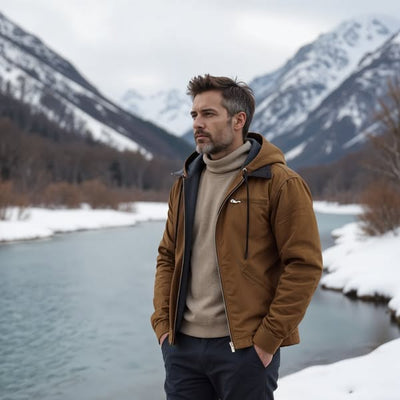 Martin | Warme Jacke mit Kapuze