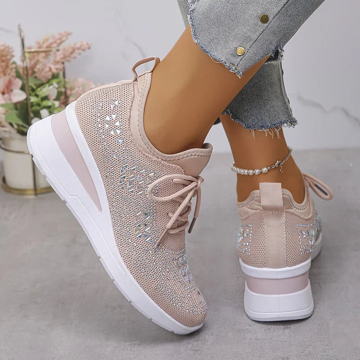 Giselle | Sneaker mit Strass-Details