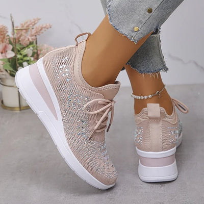 Giselle | Sneaker mit Strass-Details