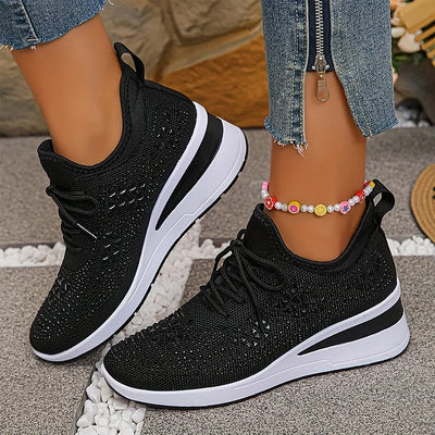 Giselle | Sneaker mit Strass-Details
