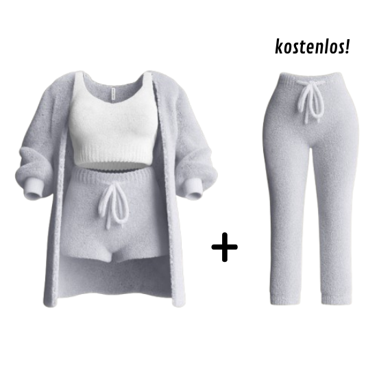 Cloudy Luxe | Loungewear Set mit einer kostenlosen Hose