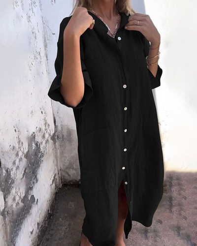 Melany | Sommerhemdkleid – Ibiza Stil