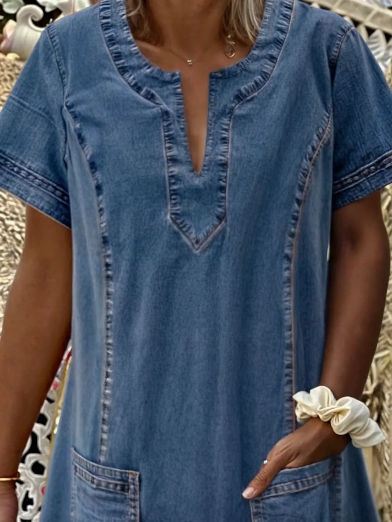 Sofia | Denim Kleid für jeden Tag