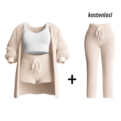 Cloudy Luxe | Loungewear Set mit einer kostenlosen Hose