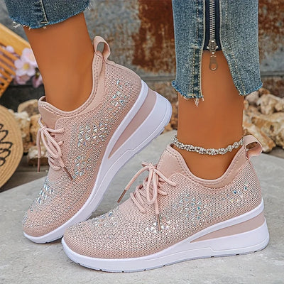 Giselle | Sneaker mit Strass-Details