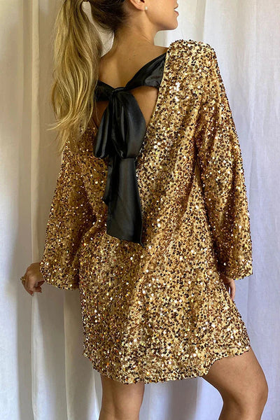Tindra | Elegantes Glitzerkleid
