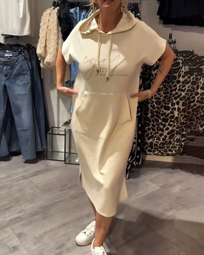 Saskia | Casual Hoodie Kleid