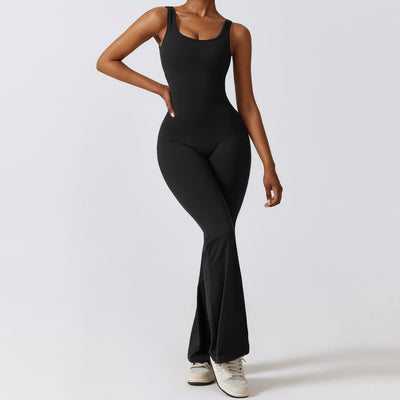Nora | Figurbetonter Flare-Jumpsuit (Bestseller)