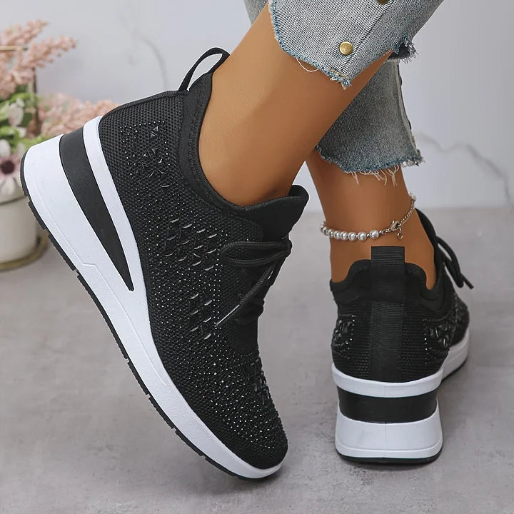 Giselle | Sneaker mit Strass-Details
