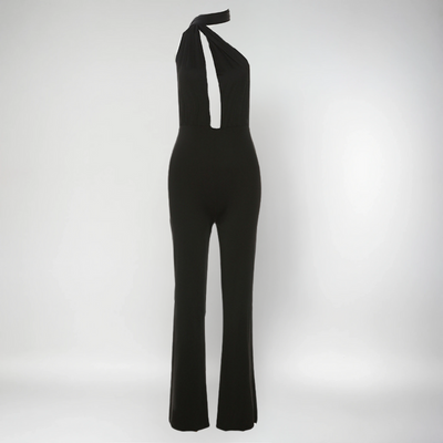 Lorena | Eleganter Halterneck-Jumpsuit
