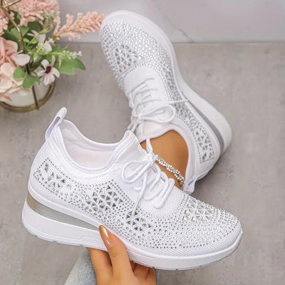 Giselle | Sneaker mit Strass-Details