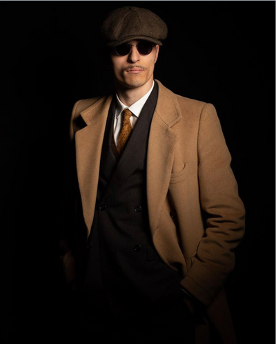 Henry | Klassische Schiebermütze im Vintage-Stil