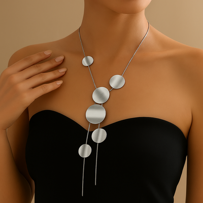 SAVONA | Orbit Halskette mit Skulptur-Design