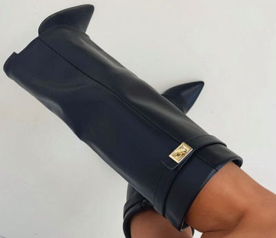 Alana | Trendige Stiefel mit Blockabsatz