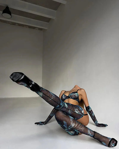 Nina | Exklusive 5-teilige Dessous-Set