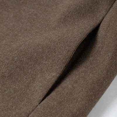 Fanchon | Moderner Wollmantel mit Reißverschluss
