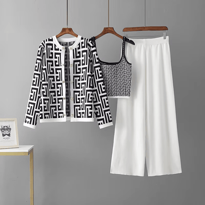 Aria | Stilvolles Retro Dreiteiliges Set
