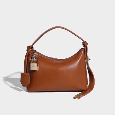 Sienna | Elegante Schultertasche mit Schloss-Detail