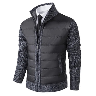 Kilian | Stilvolle Hybrid-Strickjacke