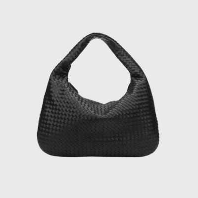 Elena | Geflochtene Lederhandtasche