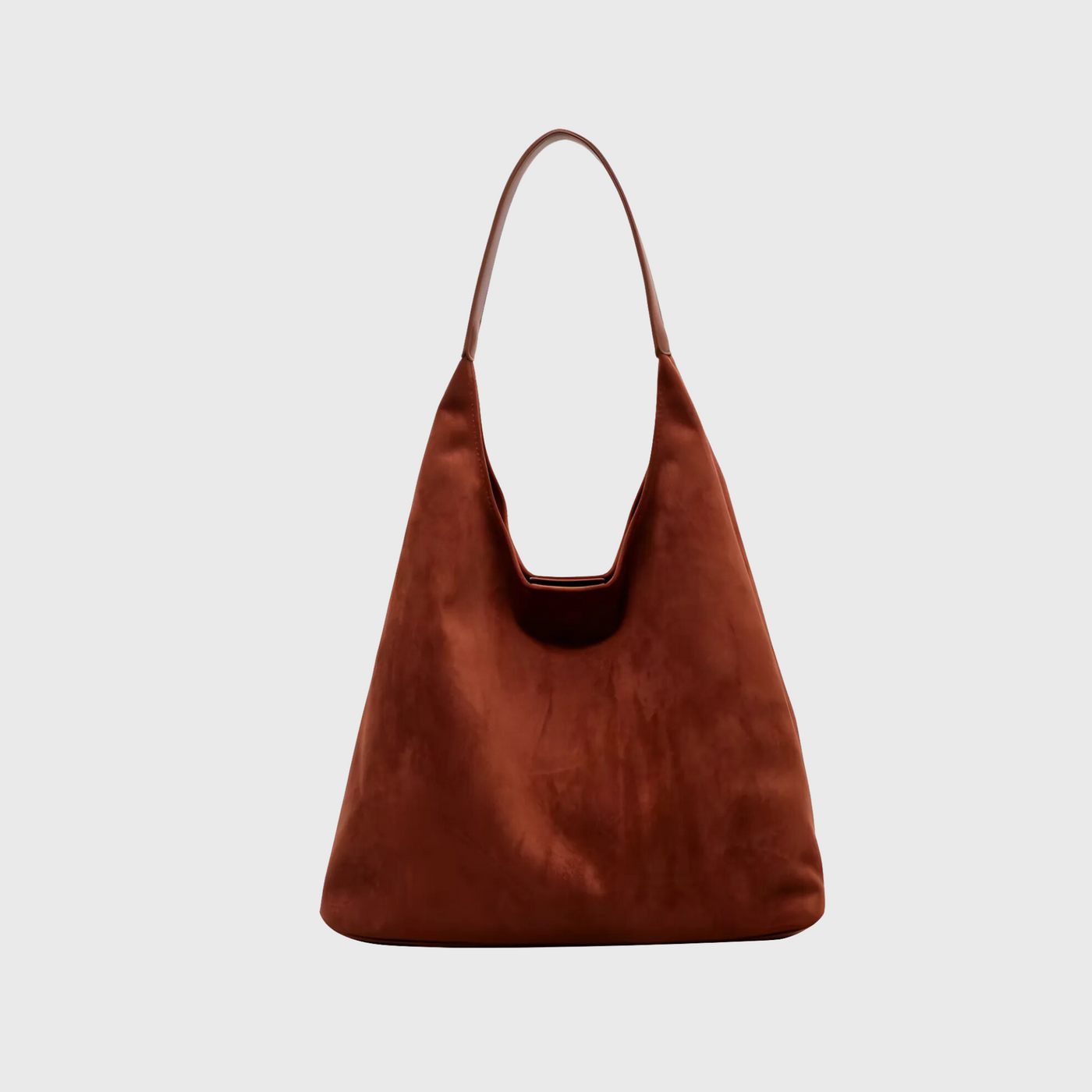 Mila | Minimalistische Suede Tote Bag