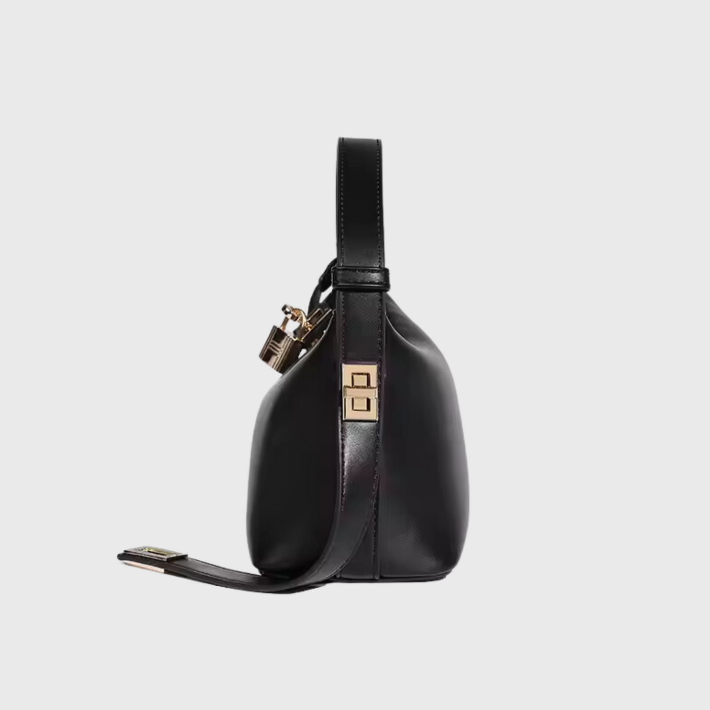 Sienna | Elegante Schultertasche mit Schloss-Detail