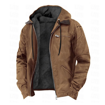 Martin | Warme Jacke mit Kapuze