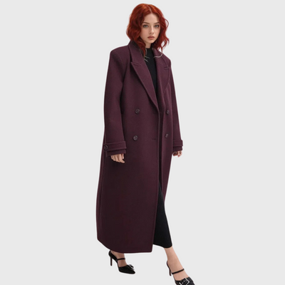 Daphne | Langer Wollmantel