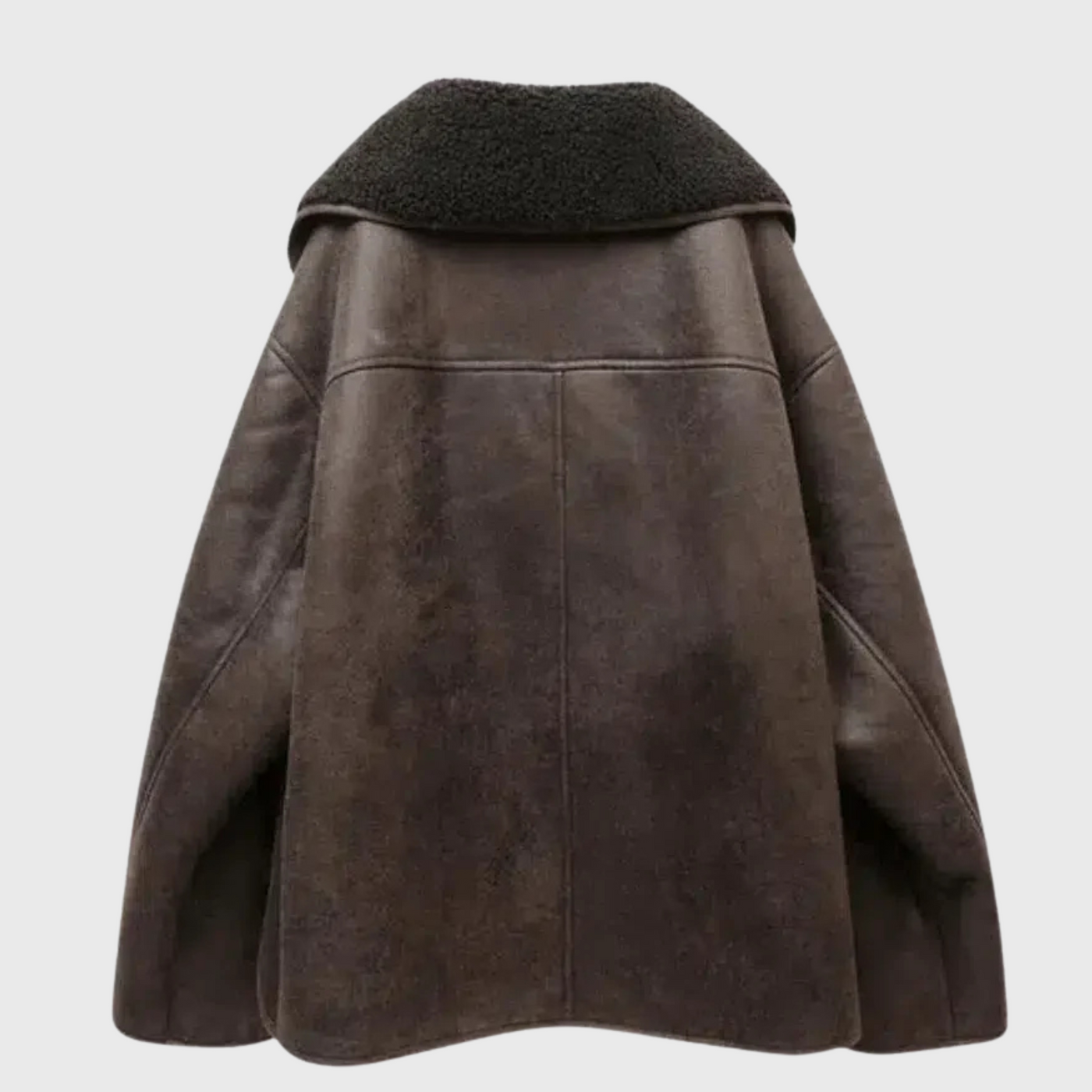 Ginevra | Kunstlederjacke mit Teddyfutter