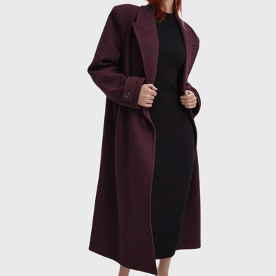 Daphne | Langer Wollmantel