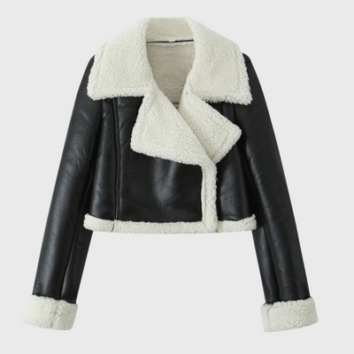 Giulia | Cropped Aviator-Jacke