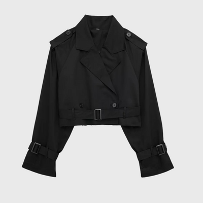 Clara | Cropped Trenchcoat