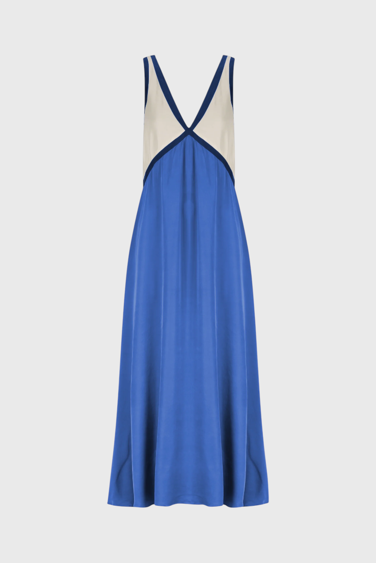 Liana | Fließendes Sommerkleid – Tuscany Stil