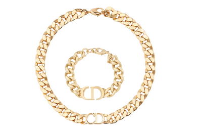 Ciel | Luxuriöse Ketten- & Armband-Set in 18K Gold Plated Edelstahl