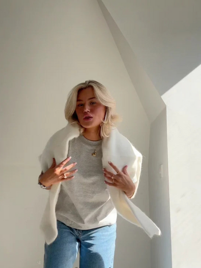 Ava | Mohair Crewneck