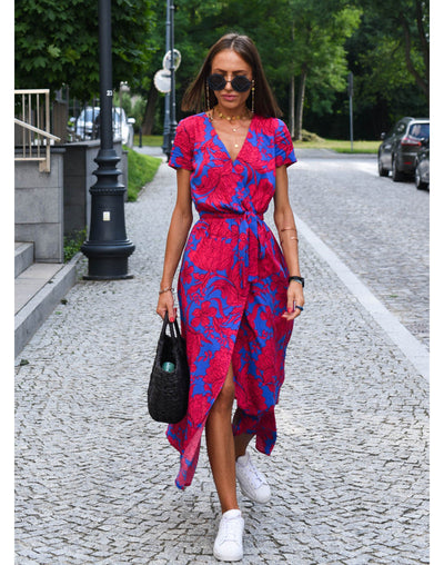 Linda | Midikleid mit Print