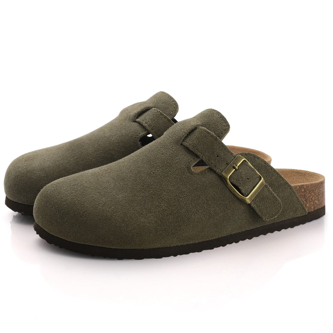 Nova | Komfortable Slip-On Clogs mit Wildleder-Optik