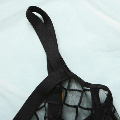 Anne | Verführerischer Body mit Ketten-Details