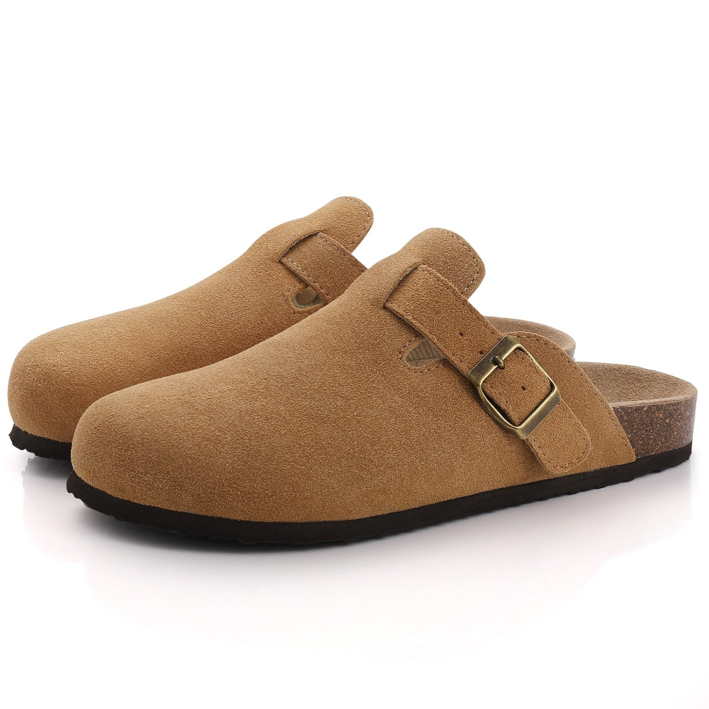 Nova | Komfortable Slip-On Clogs mit Wildleder-Optik