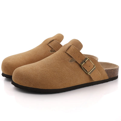 Nova | Komfortable Slip-On Clogs mit Wildleder-Optik