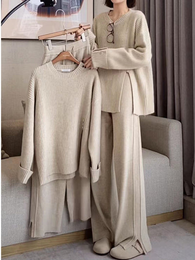 Lina | Gestrickte Co-Ord Set