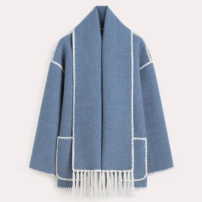 Denise | Fringe Scarf Jacke