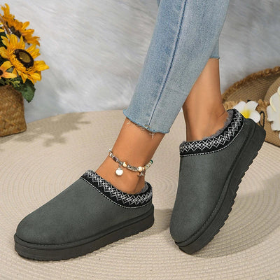 Hanna | warmer Wildlederpantoffel