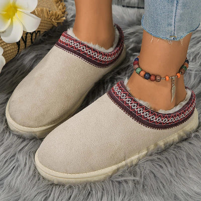 Hanna | warmer Wildlederpantoffel