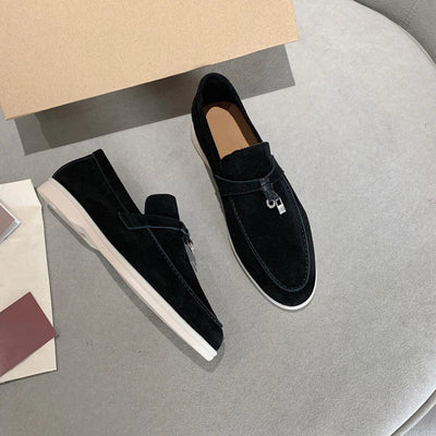Milano | Luxuriöse Suede Mokassins