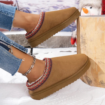 Hanna | warmer Wildlederpantoffel