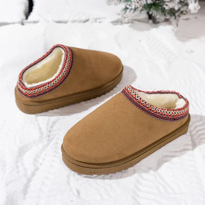 Hanna | warmer Wildlederpantoffel