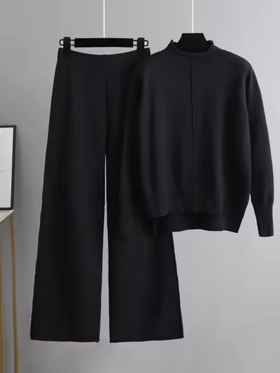 Olivia | Warme, Oversize Strick-Set
